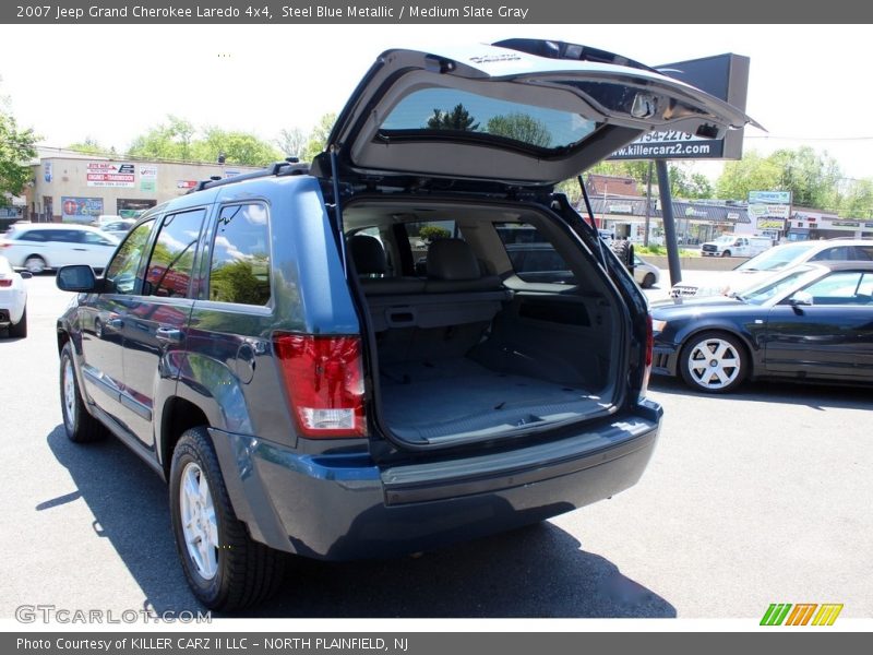 Steel Blue Metallic / Medium Slate Gray 2007 Jeep Grand Cherokee Laredo 4x4