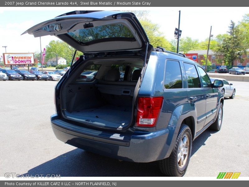 Steel Blue Metallic / Medium Slate Gray 2007 Jeep Grand Cherokee Laredo 4x4