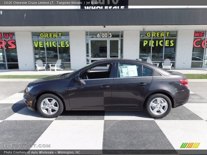 Tungsten Metallic / Jet Black 2016 Chevrolet Cruze Limited LT