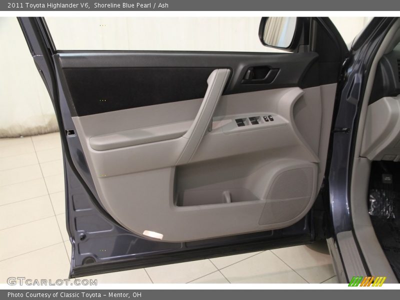 Shoreline Blue Pearl / Ash 2011 Toyota Highlander V6