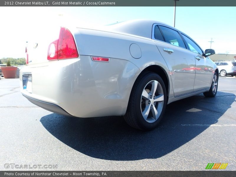 Gold Mist Metallic / Cocoa/Cashmere 2012 Chevrolet Malibu LT