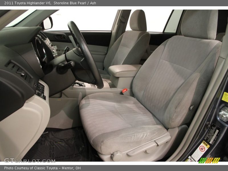 Shoreline Blue Pearl / Ash 2011 Toyota Highlander V6