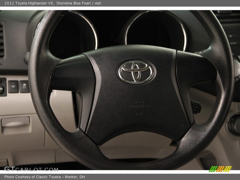 Shoreline Blue Pearl / Ash 2011 Toyota Highlander V6