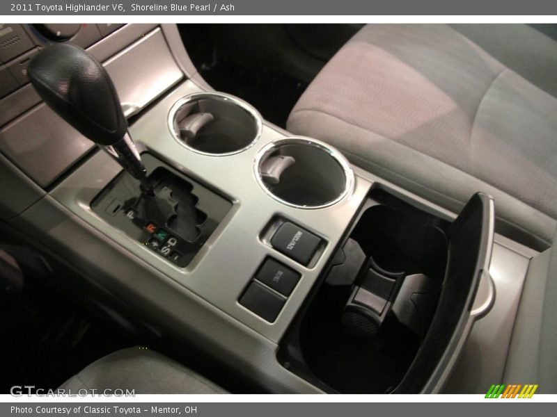 Shoreline Blue Pearl / Ash 2011 Toyota Highlander V6