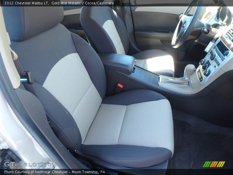 Gold Mist Metallic / Cocoa/Cashmere 2012 Chevrolet Malibu LT