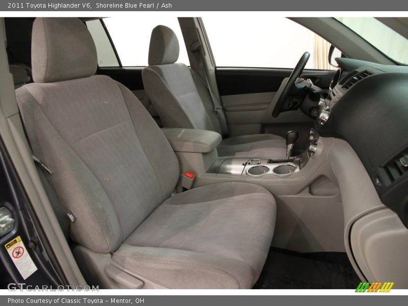 Shoreline Blue Pearl / Ash 2011 Toyota Highlander V6