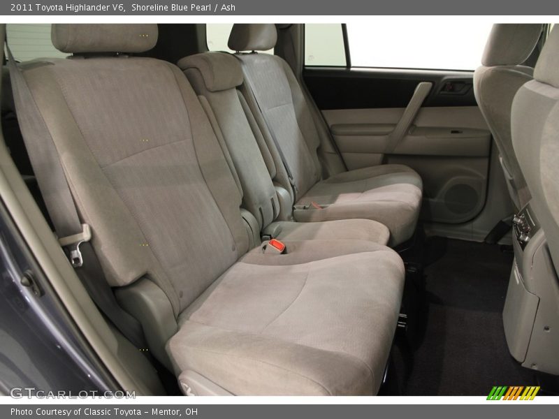 Shoreline Blue Pearl / Ash 2011 Toyota Highlander V6