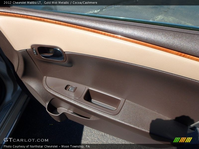 Gold Mist Metallic / Cocoa/Cashmere 2012 Chevrolet Malibu LT