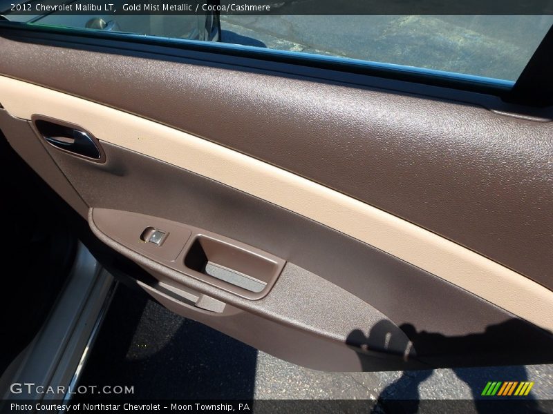 Gold Mist Metallic / Cocoa/Cashmere 2012 Chevrolet Malibu LT