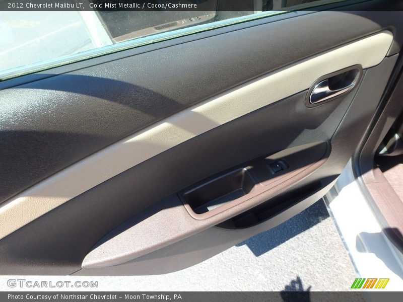 Gold Mist Metallic / Cocoa/Cashmere 2012 Chevrolet Malibu LT