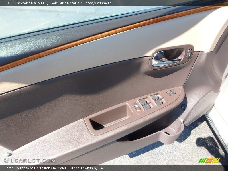 Gold Mist Metallic / Cocoa/Cashmere 2012 Chevrolet Malibu LT