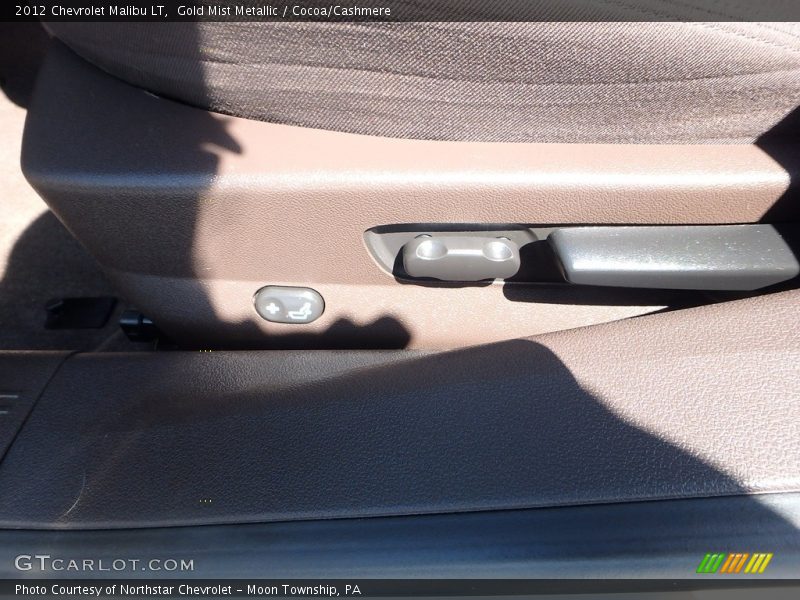 Gold Mist Metallic / Cocoa/Cashmere 2012 Chevrolet Malibu LT