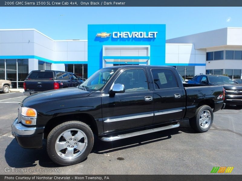 Onyx Black / Dark Pewter 2006 GMC Sierra 1500 SL Crew Cab 4x4