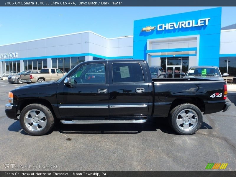 Onyx Black / Dark Pewter 2006 GMC Sierra 1500 SL Crew Cab 4x4
