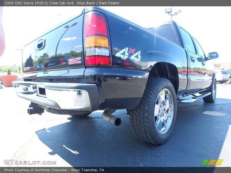 Onyx Black / Dark Pewter 2006 GMC Sierra 1500 SL Crew Cab 4x4