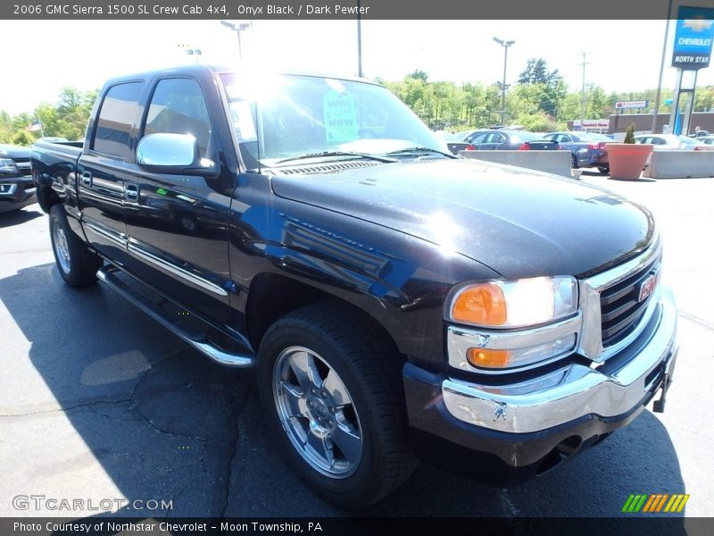 Onyx Black / Dark Pewter 2006 GMC Sierra 1500 SL Crew Cab 4x4