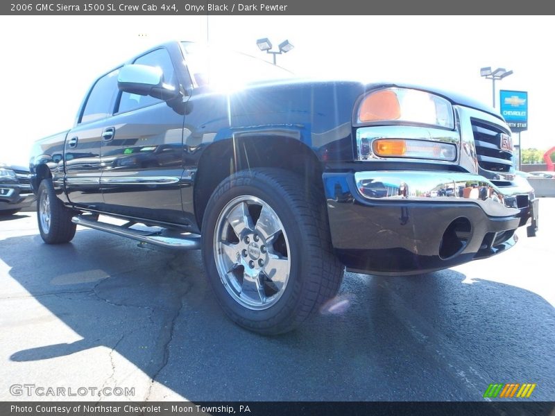 Onyx Black / Dark Pewter 2006 GMC Sierra 1500 SL Crew Cab 4x4