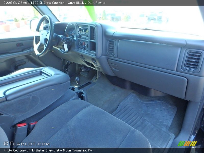 Onyx Black / Dark Pewter 2006 GMC Sierra 1500 SL Crew Cab 4x4