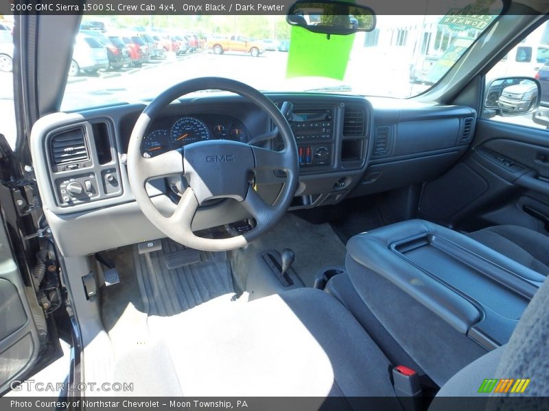 Onyx Black / Dark Pewter 2006 GMC Sierra 1500 SL Crew Cab 4x4