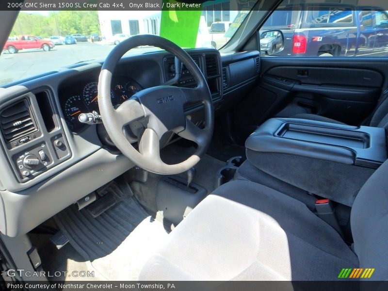 Onyx Black / Dark Pewter 2006 GMC Sierra 1500 SL Crew Cab 4x4