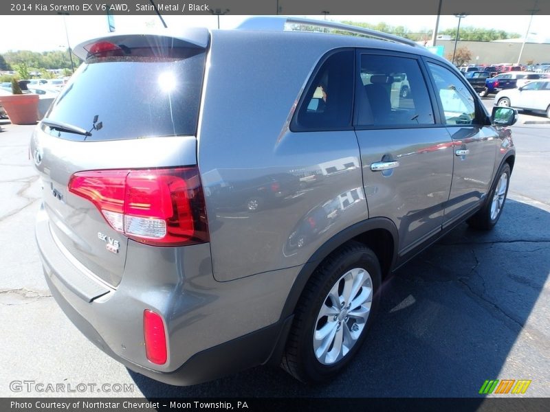 Satin Metal / Black 2014 Kia Sorento EX V6 AWD