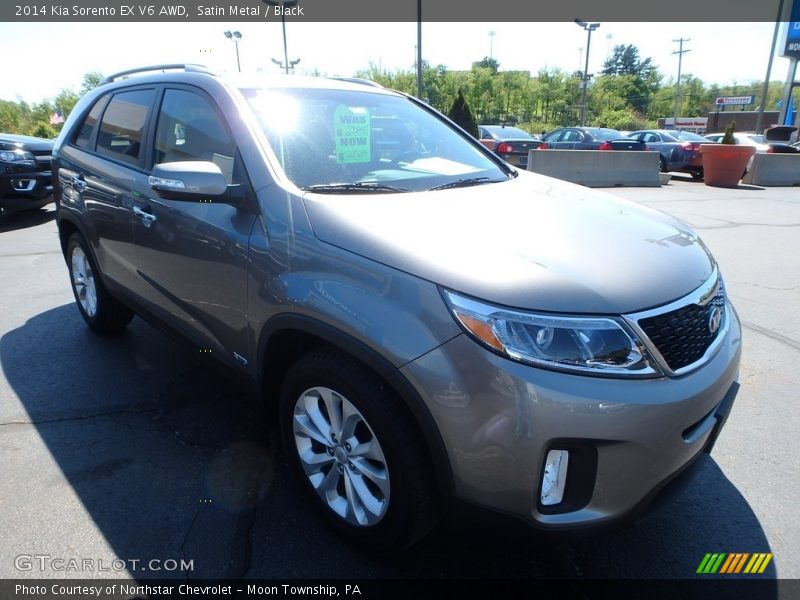 Satin Metal / Black 2014 Kia Sorento EX V6 AWD