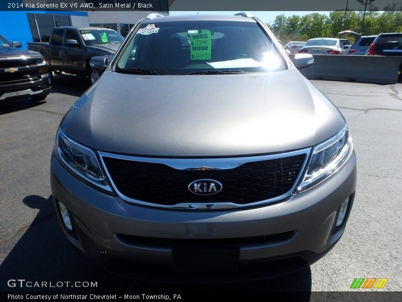 Satin Metal / Black 2014 Kia Sorento EX V6 AWD