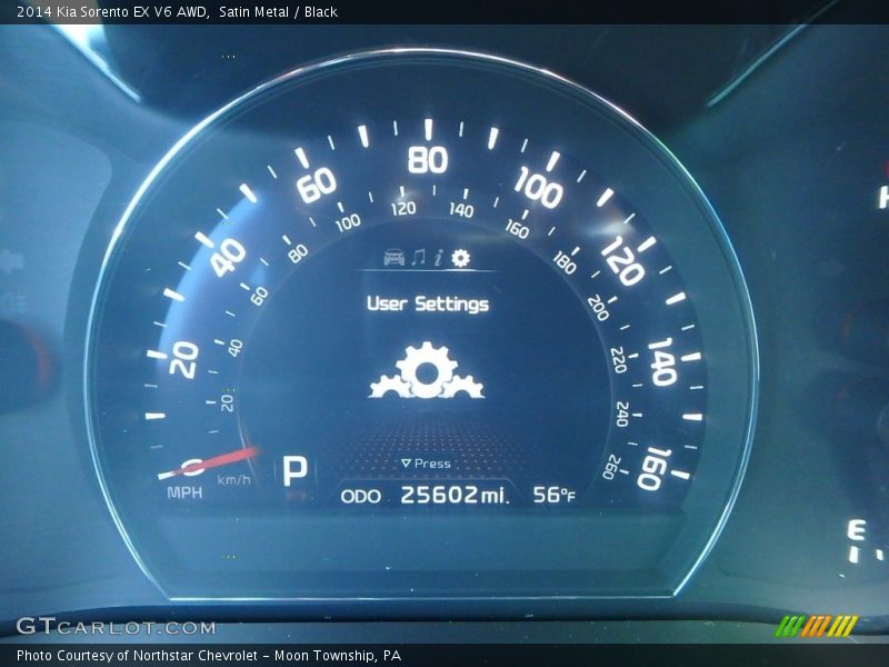 Satin Metal / Black 2014 Kia Sorento EX V6 AWD