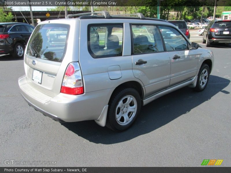 Crystal Gray Metallic / Graphite Gray 2006 Subaru Forester 2.5 X