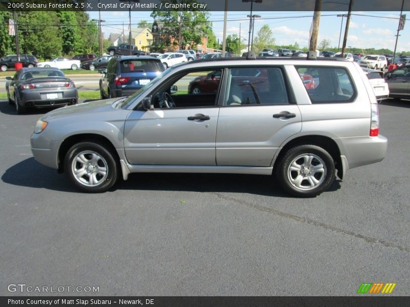Crystal Gray Metallic / Graphite Gray 2006 Subaru Forester 2.5 X
