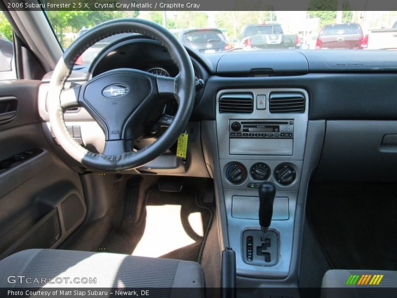 Crystal Gray Metallic / Graphite Gray 2006 Subaru Forester 2.5 X