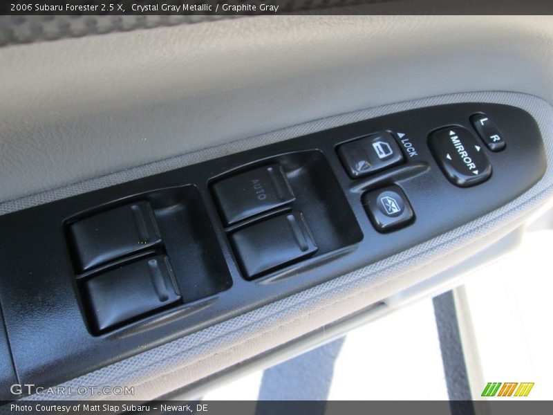 Crystal Gray Metallic / Graphite Gray 2006 Subaru Forester 2.5 X