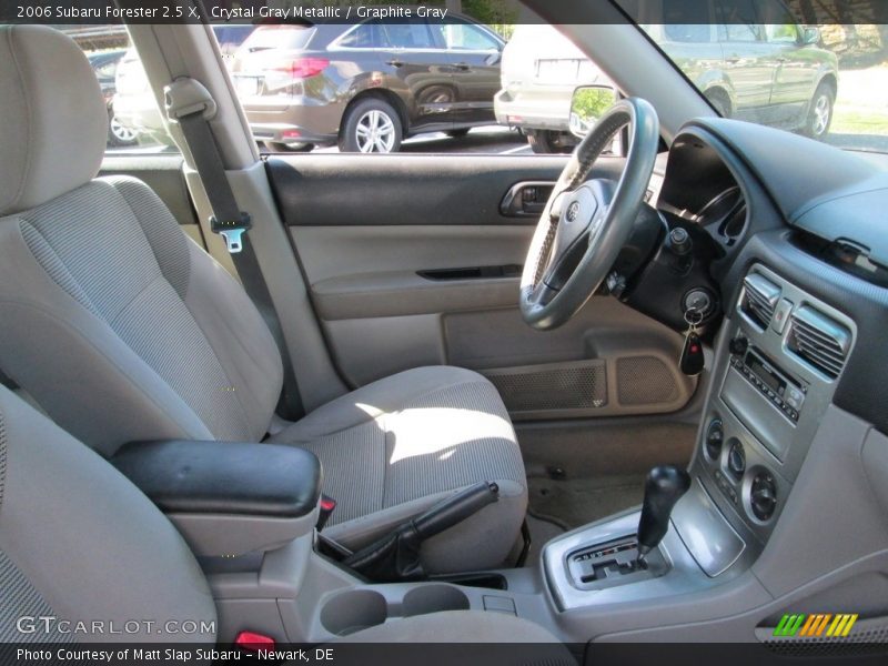 Crystal Gray Metallic / Graphite Gray 2006 Subaru Forester 2.5 X