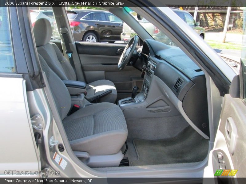 Crystal Gray Metallic / Graphite Gray 2006 Subaru Forester 2.5 X