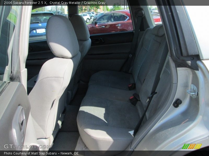 Crystal Gray Metallic / Graphite Gray 2006 Subaru Forester 2.5 X