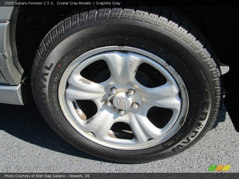 Crystal Gray Metallic / Graphite Gray 2006 Subaru Forester 2.5 X