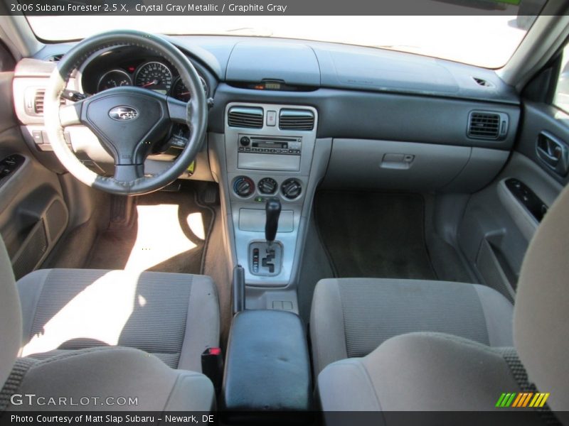 Crystal Gray Metallic / Graphite Gray 2006 Subaru Forester 2.5 X