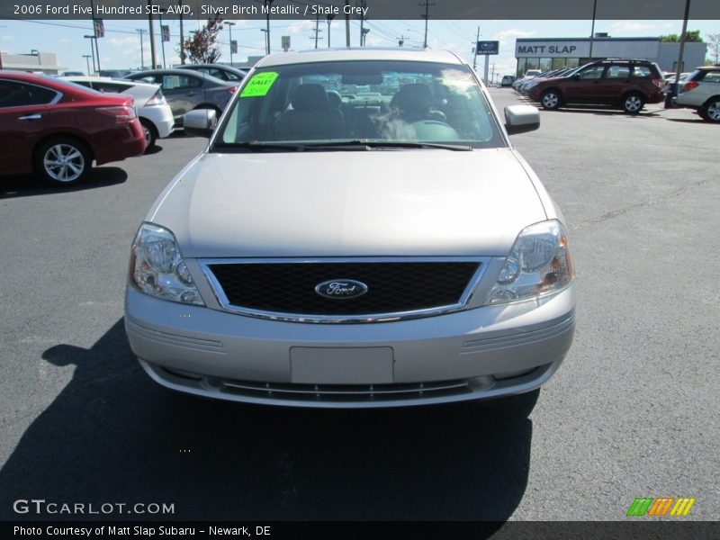 Silver Birch Metallic / Shale Grey 2006 Ford Five Hundred SEL AWD