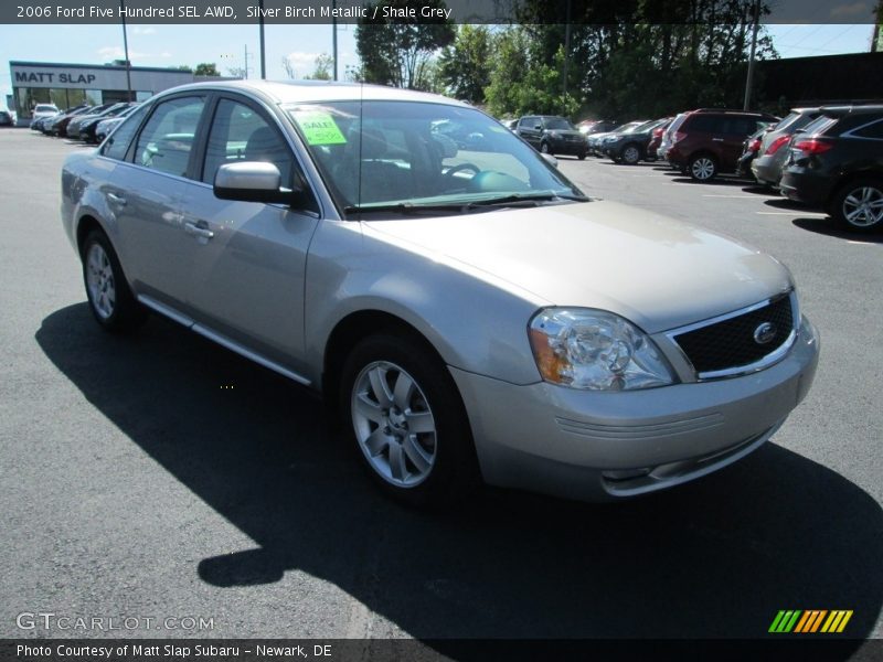 Silver Birch Metallic / Shale Grey 2006 Ford Five Hundred SEL AWD