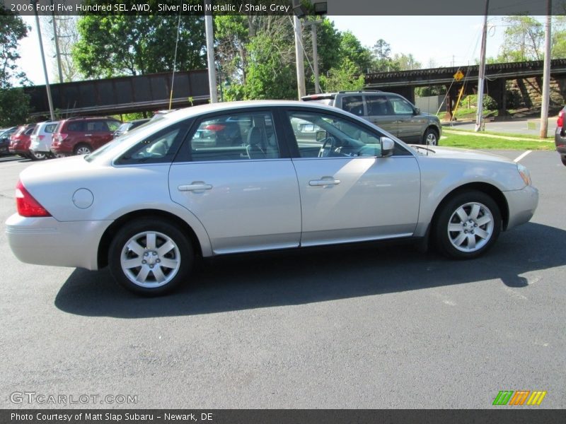 Silver Birch Metallic / Shale Grey 2006 Ford Five Hundred SEL AWD