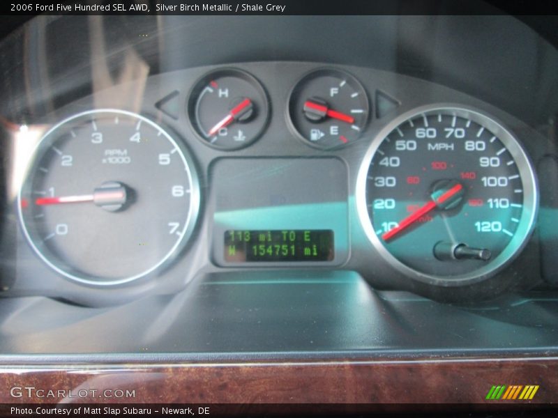 Silver Birch Metallic / Shale Grey 2006 Ford Five Hundred SEL AWD