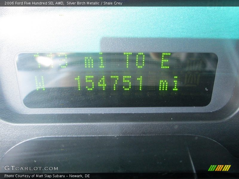 Silver Birch Metallic / Shale Grey 2006 Ford Five Hundred SEL AWD