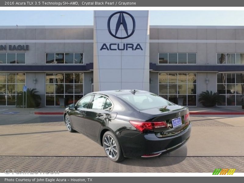 Crystal Black Pearl / Graystone 2016 Acura TLX 3.5 Technology SH-AWD