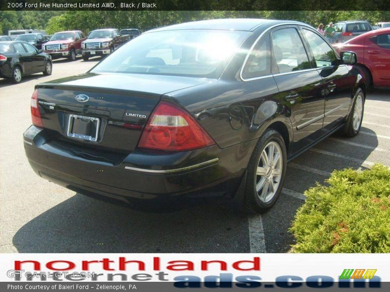 Black / Black 2006 Ford Five Hundred Limited AWD
