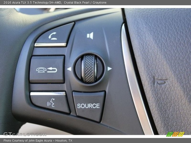 Crystal Black Pearl / Graystone 2016 Acura TLX 3.5 Technology SH-AWD