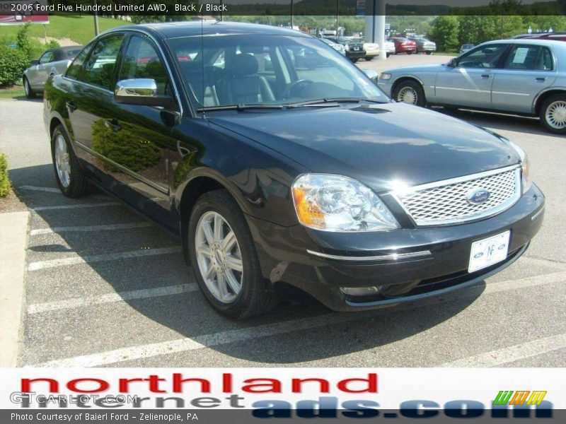 Black / Black 2006 Ford Five Hundred Limited AWD