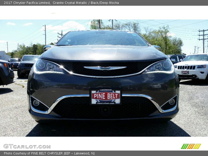Granite Crystal Metallic / Black/Deep Mocha 2017 Chrysler Pacifica Limited