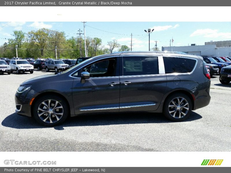 Granite Crystal Metallic / Black/Deep Mocha 2017 Chrysler Pacifica Limited