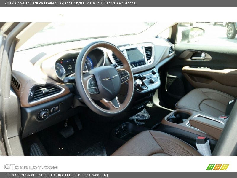 Granite Crystal Metallic / Black/Deep Mocha 2017 Chrysler Pacifica Limited