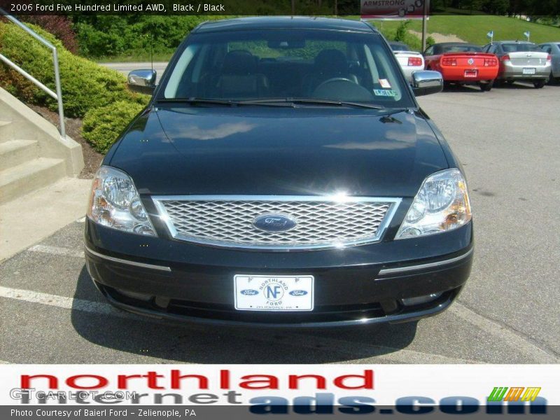 Black / Black 2006 Ford Five Hundred Limited AWD